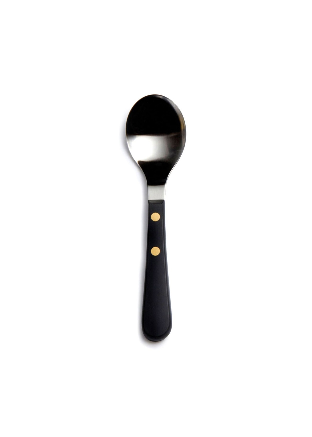 Provencal black dessert spoon